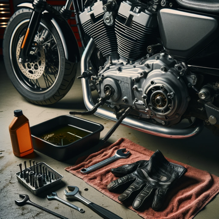 How to Change Transmission Fluid on Sportster 1200