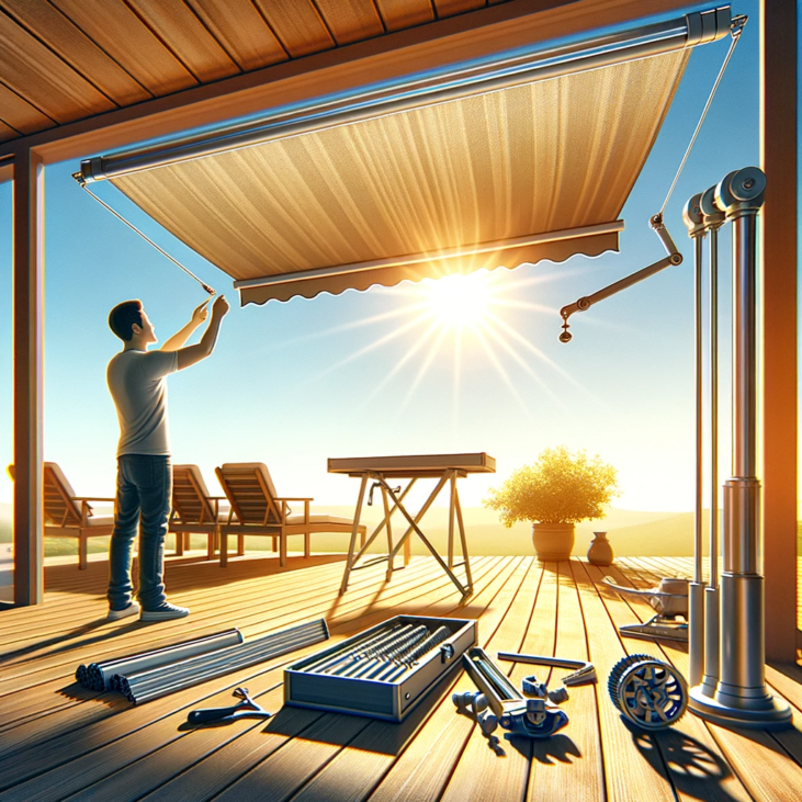 How to Adjust a Sunsetter Awning